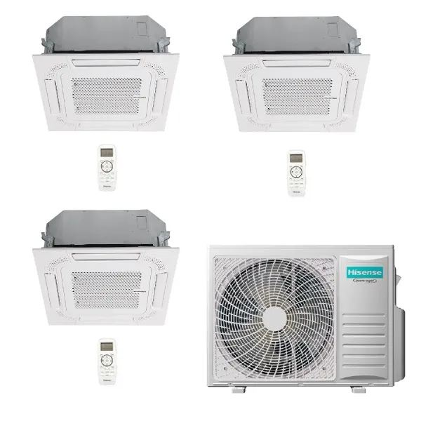 Climatizzatore Hisense Trial Split 9+9+9 60x60 3AMW62U4RJC