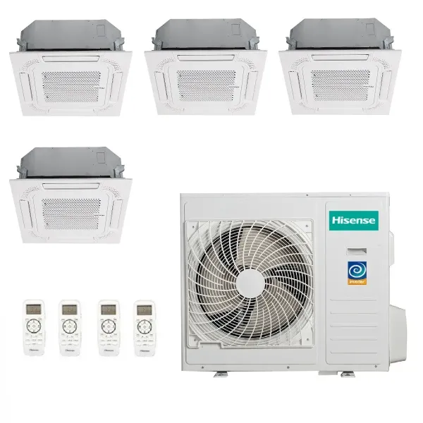 Climatizzatore Hisense Quadri Split 9+9+9+18 60x60 5AMW125U4RTA