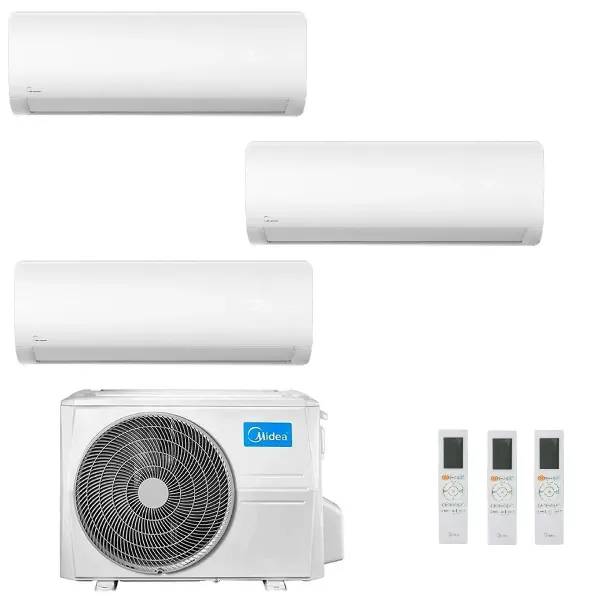 Midea Trial Split 12+12+12 Btu Xtreme Pro WF M3OA-27HFN8-Q