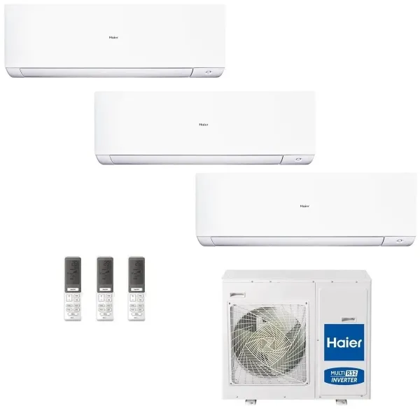 Condizionatore Haier Trial Split 7+7+15 Expert Bianco 4U75S2SR5FA