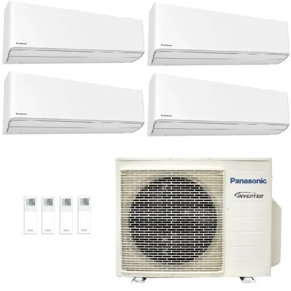 Condizionatore Panasonic Quadri Split 7+7+7+12 Z Etherea CU-4Z80TBE