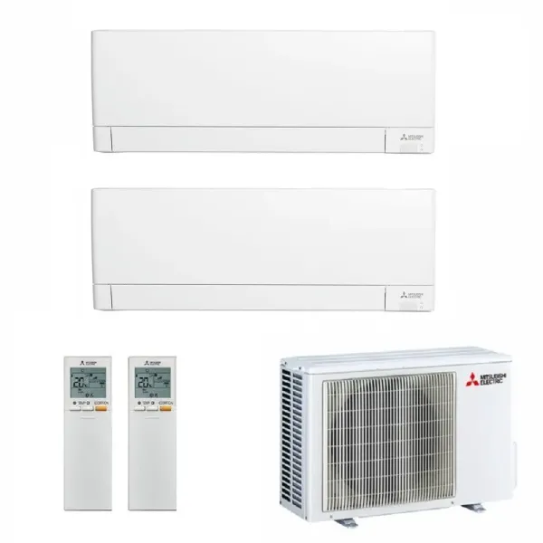 Mitsubishi Dual Split 12+12 Btu MSZ-AY35VGKP MSZ-AY35VGKP MXZ-2F53VF4