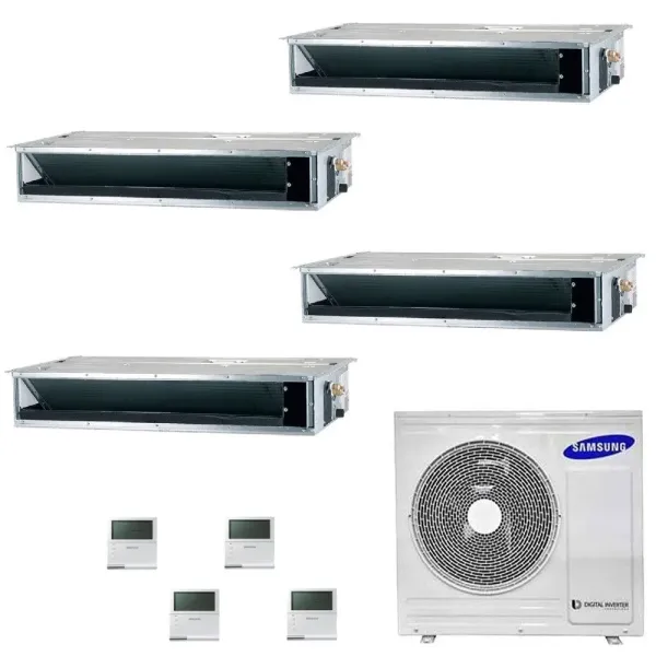 Samsung Quadri Split Bassa/Media Prevalenza AJ080TXJ4KG/EU 9+9+9+9 Btu